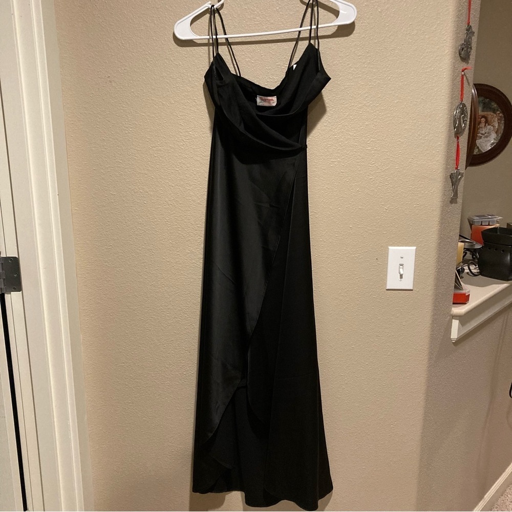 ShowPo. Mine Would Be You Wrap Dress - Black - Size 6 - NWT
